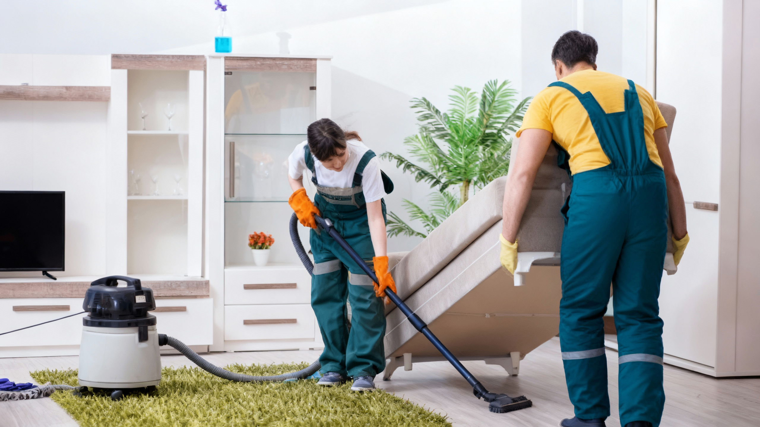 Professionnel du nettoyage